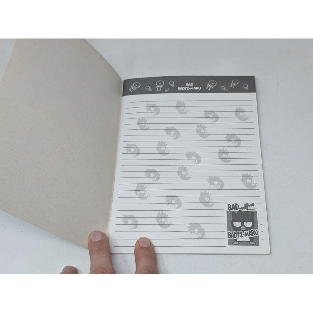 Vintage Sanrio Badtz Maru Notebook Memo Pad‎ Journal Book 90s 1990s